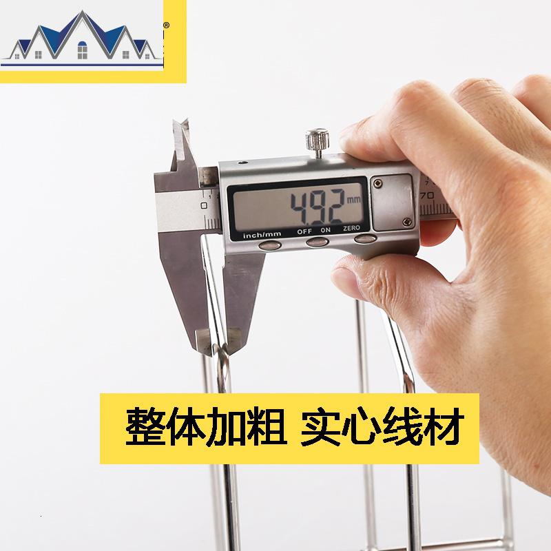菜板架砧板架 锅盖架坐式304不锈钢厨房收纳案板沥水置物架 三维工匠高清大图