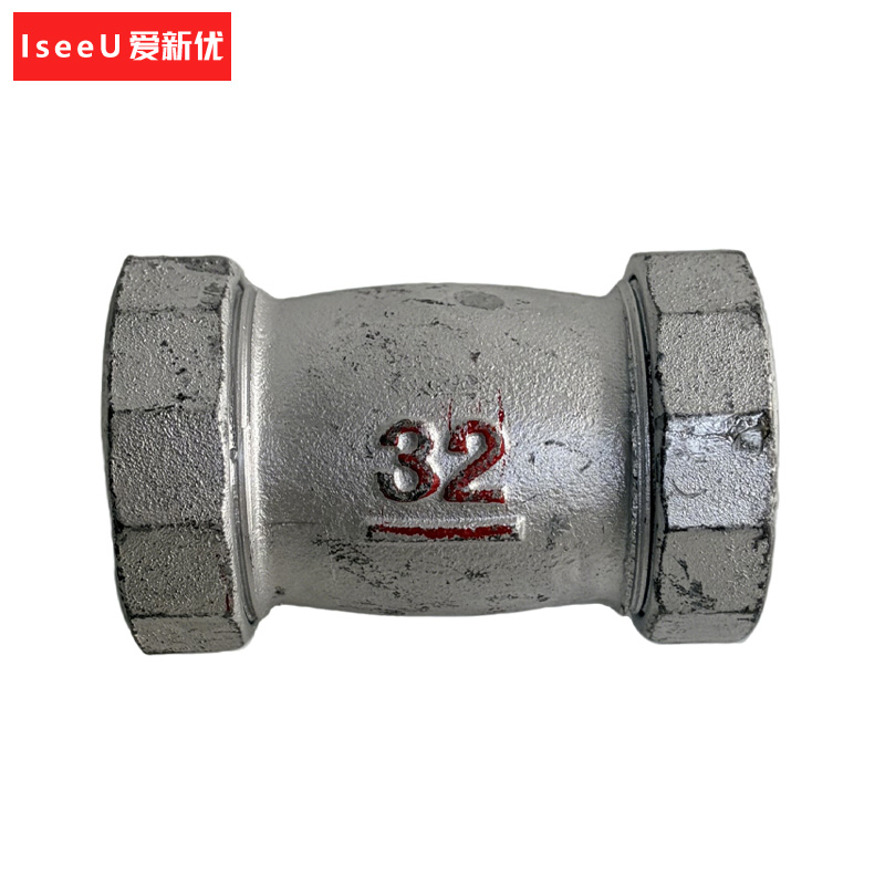 爱新优 镀锌水管补漏快速接头DN32 1.2寸(个)高清大图