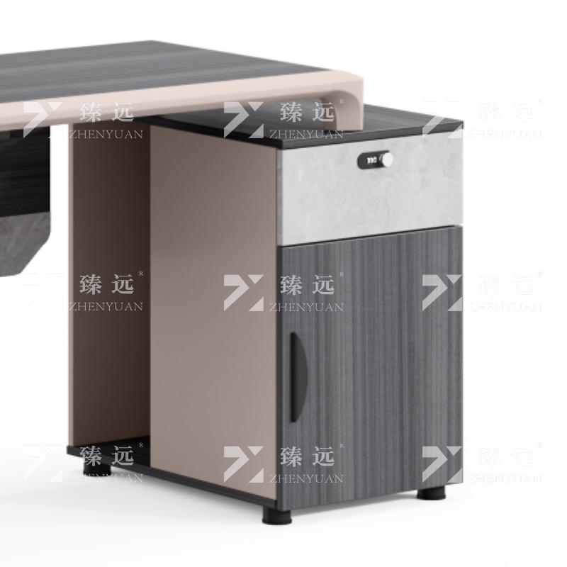 臻远GWJ-01 职员桌办公桌屏风工作卡位 单人位高清大图