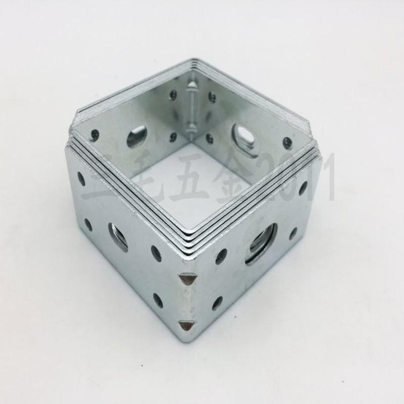 特价铁大号90度直角支架隔断l型角码角铁层板托连接件角码 特大l型