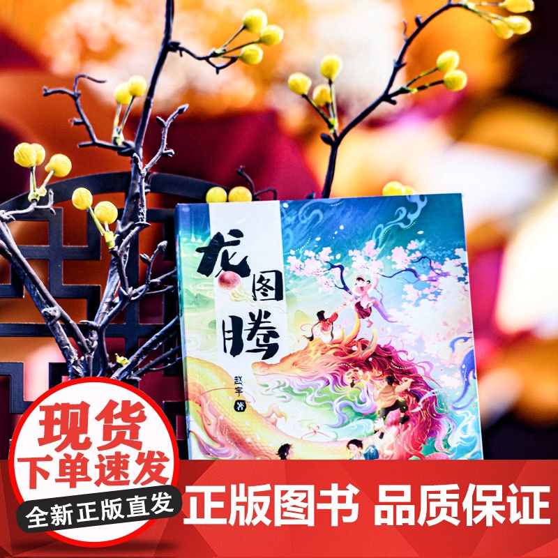 龙图腾 赵宇 故事书 写给中国孩子的寻龙冒险记 金龟子作家 全国优秀教师 敦煌奇幻旅行记插画师绘制 南京大学出版 ND高清大图