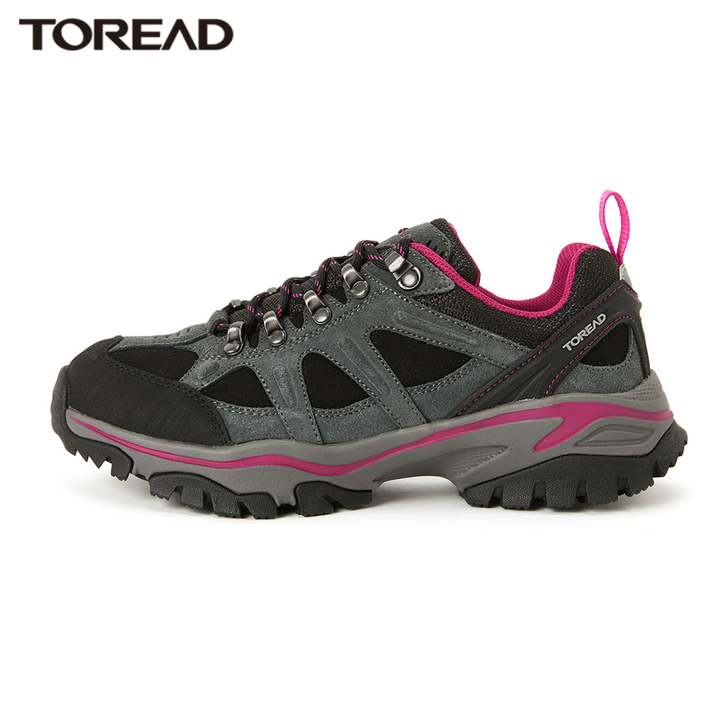 探路者户外女鞋秋冬季户外徒步鞋女款登山鞋户外鞋子低帮运动鞋耐磨