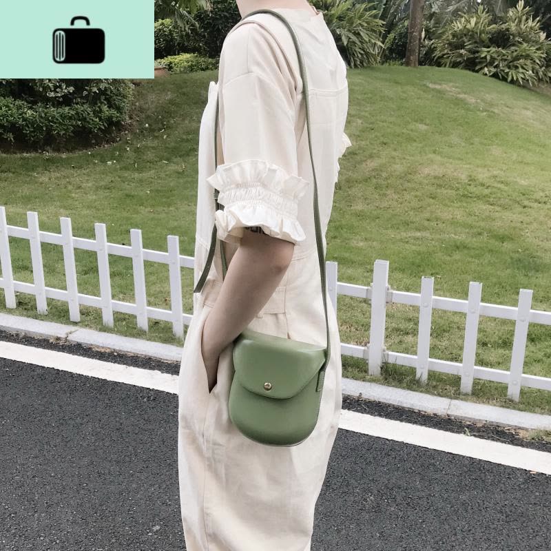 小包女斜挎可爱ins百搭单肩包学生港风夏天洋气手机包简约贝壳包NEW LAKE 绿色女斜挎包图片