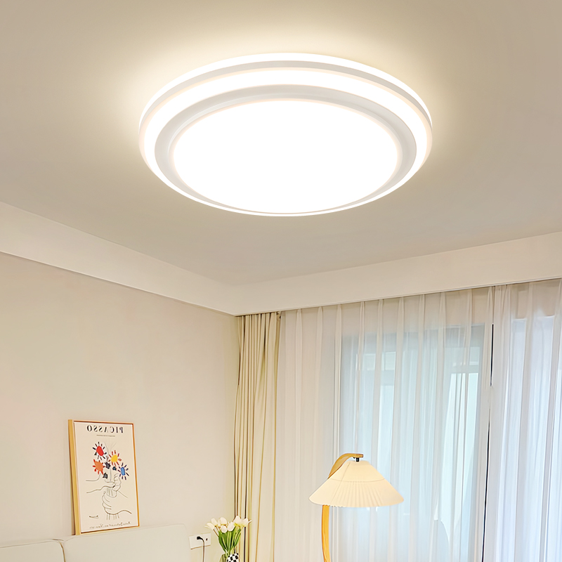 雷士照明吸顶灯2026新款主客厅灯智能卧室简约灯具全屋套餐白色高清大图