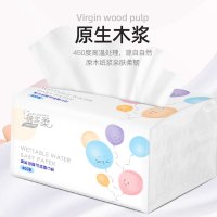 美姿(meizi) 加量大包原木抽纸400张/包实惠装家庭家用原木纸巾抽纸批发婴儿面巾纸抽餐巾纸卫生纸擦手纸
