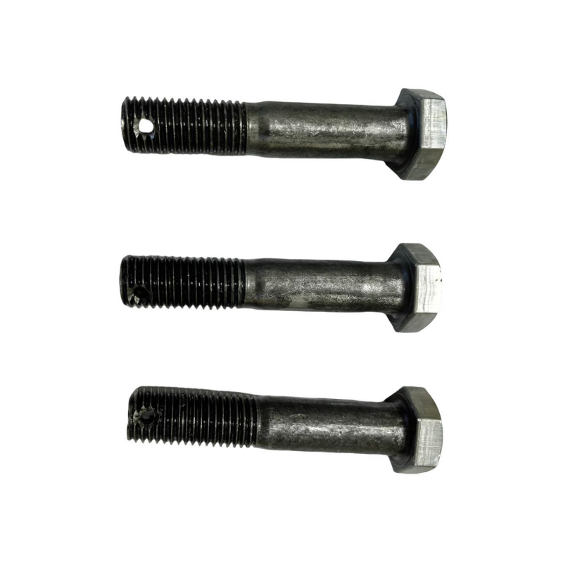 益莘 六角头螺栓带孔4.8级 M20*100mm 个