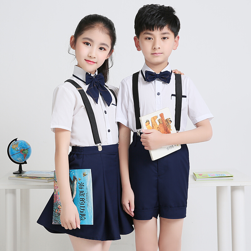 六一儿童合唱服幼儿园园服夏装男女童背带裤礼服小学生班服演出服