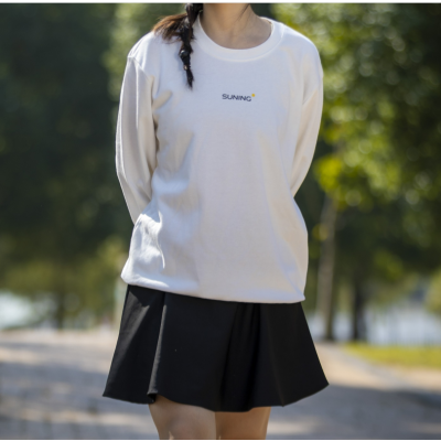 苏宁卫衣 白色 2XL