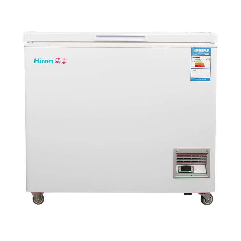 海容(hiron)冰柜商用 卧式冷冻柜 -40℃超低温冷柜急冻家用小冰柜深