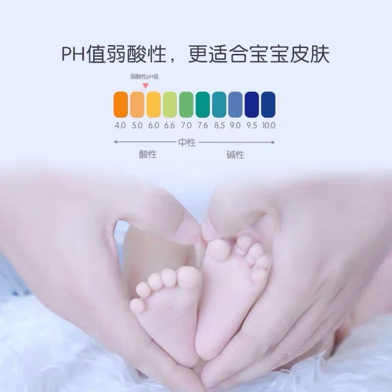 心相印婴儿湿巾宝宝手口专用纯水洁肤湿巾盖装抽取式湿巾 80抽/包