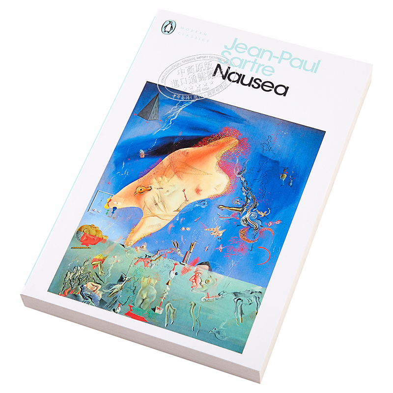 [正版]中商原版恶心 萨特 英文原版 Nausea Penguin Modern Class高清大图