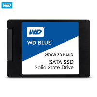 西部数据(WD) Blue系列 250G SSD固态硬盘 兼容台式电脑和笔记本 SATA固态硬盘