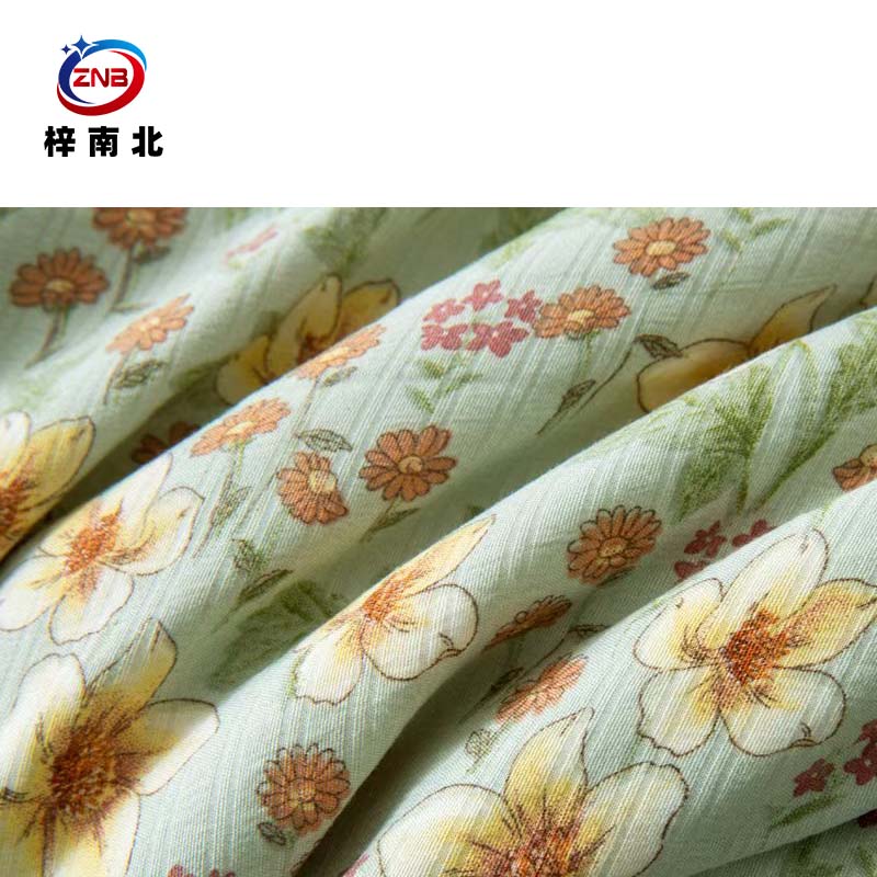 梓南北 抑菌印花夏被空调被 200*230cm 条高清大图