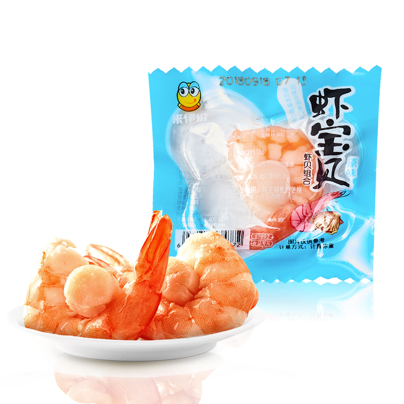 来伊份虾宝贝原味50g2