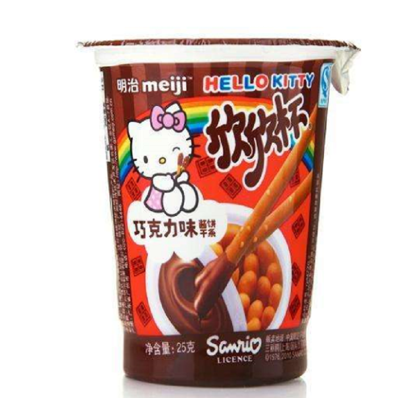 明治欣欣杯草莓酸奶味25g