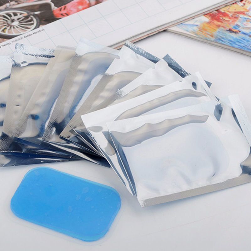 腹肌贴水凝胶贴片懒人健腹器健身器材练腹机神器健腹仪专用贴片4片装