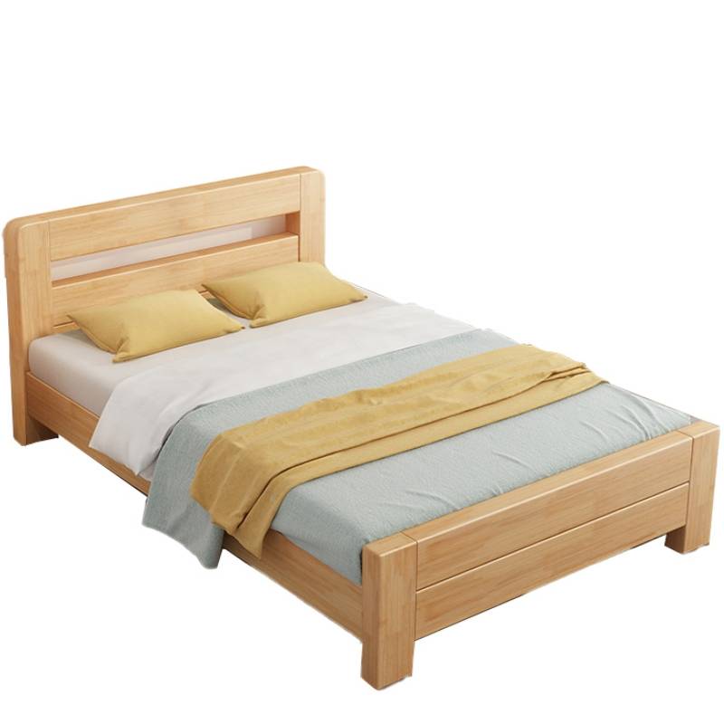 鑫木樽床1.2m+5cm床垫组高清大图