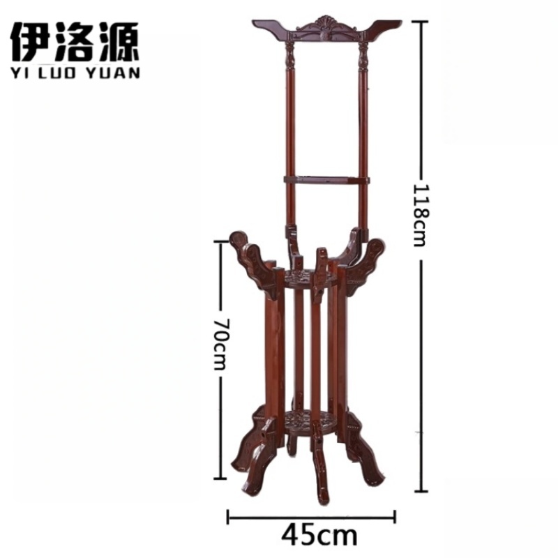 伊洛源 实木脸盆架