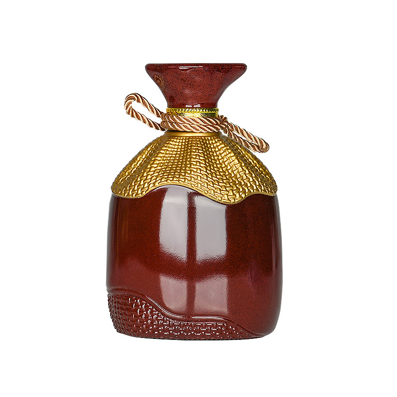 湘西王封坛老酒系列52度浓酱兼稥型白酒国产高度白酒封坛30酒500ml单