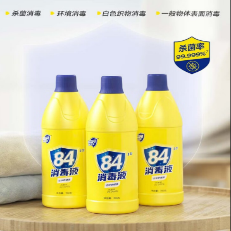 彩虹卫士 家庭礼盒套装[净享优护礼盒]FX0001-B 含:洁厕液双瓶、油污净、84消毒液、地板清洁剂高清大图