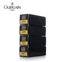 GUERLAIN娇兰 口红KISSKISS亲亲唇膏法式之吻 黑管 #361爱恋粉 显色不易脱妆 法国原装进口