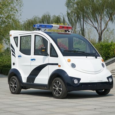 德武军恒5座电动巡逻车物业景区观光车学校巡逻车营区巡查车山区版 高配