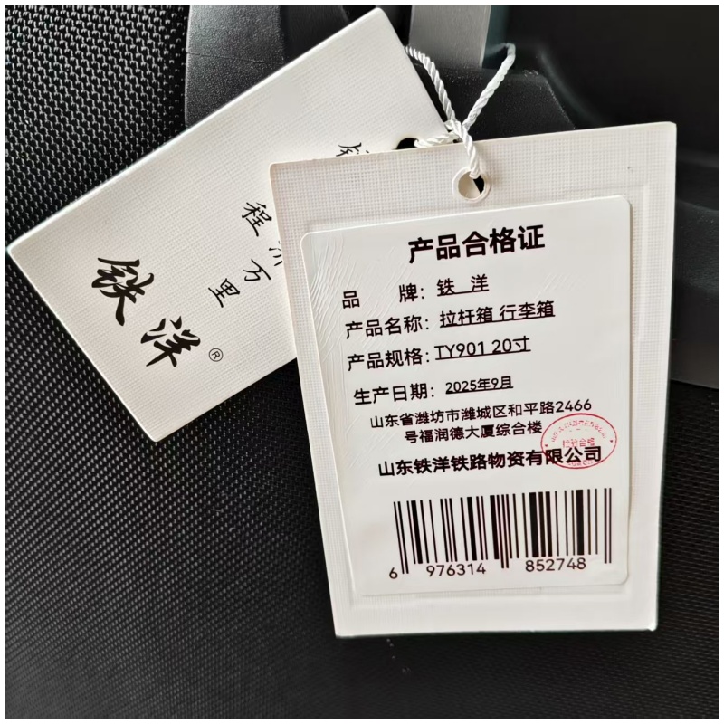 铁洋 拉杆箱 行李箱 TY901 20寸 个高清大图
