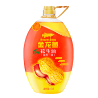 金龙鱼 压榨一级特香花生油5L 营养家用 食用油 物理压榨 保质期18个月 生产日期2021年1月份左右