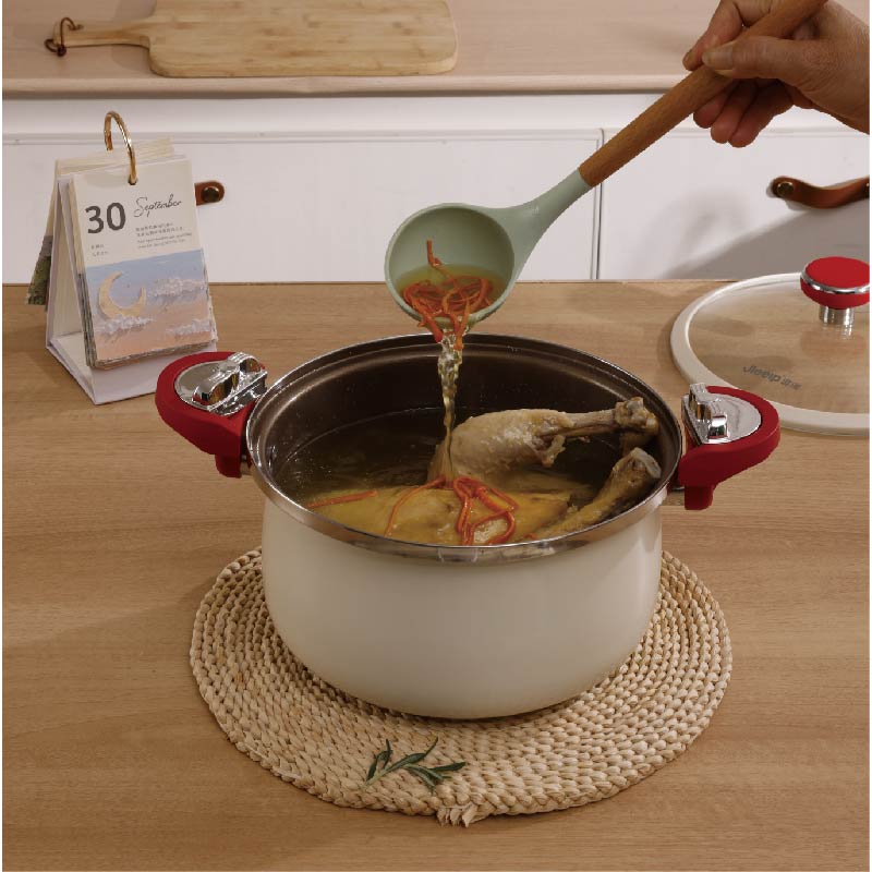 追璞多功能智能电压力锅5L大容量一键操作多功能烹饪家用电炊具智能定时保温高清大图