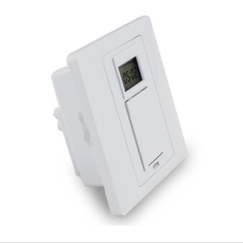 公牛bull定时86墙壁定时器开关插座电子定时器循环时控面板米迪725单