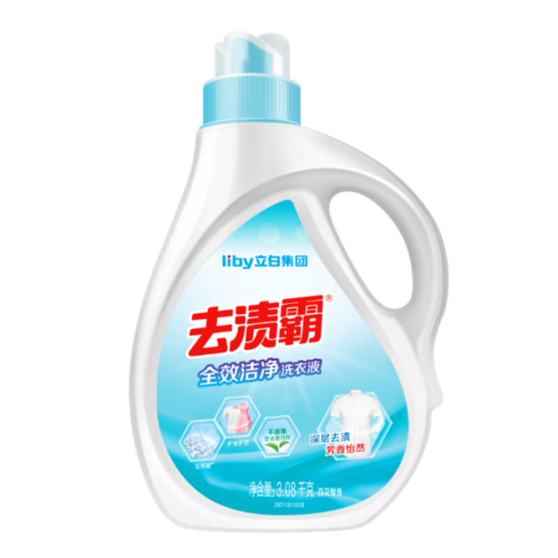 立白去渍霸全效洁净洗衣液3.08kg