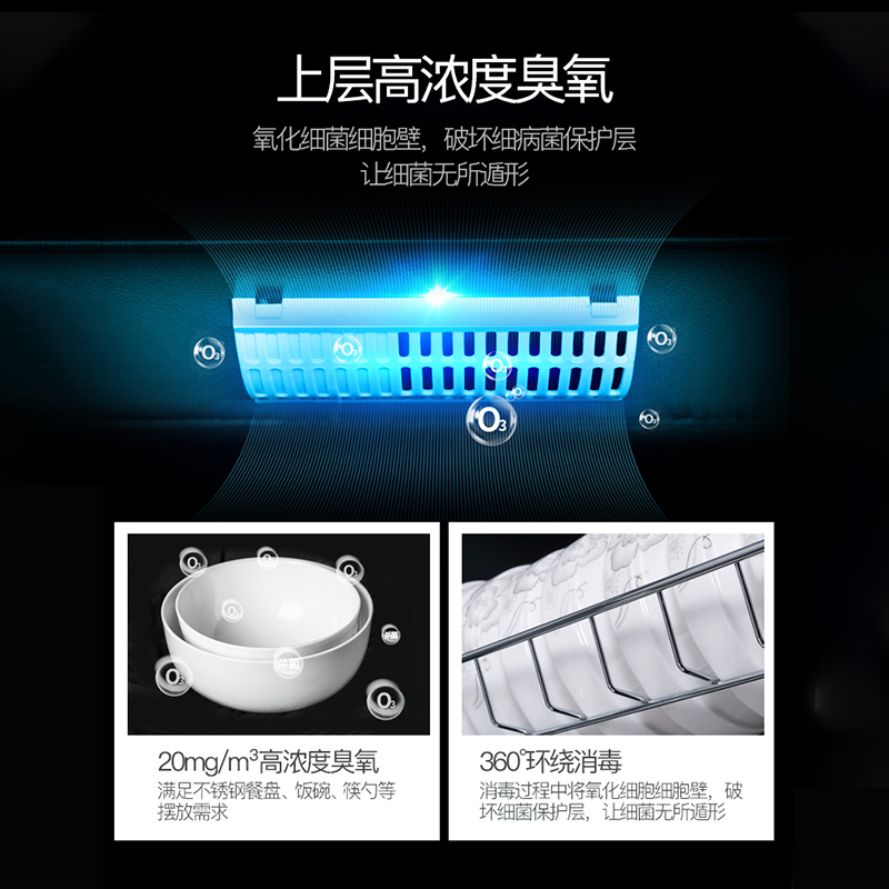 凡萨帝(fasato)YTP910B-J商用消毒柜立式碗柜餐具消毒柜 910L家用大容量厨房食堂餐厅保洁柜商用柜