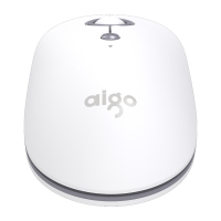 爱国者(AIGO) 时尚无线蓝牙安静可切换三模鼠标 稳定省电可连接多设备 M300 白色