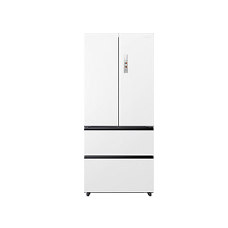 美的安睡系列M60 520L小机皇法式多门零嵌双系统2.0除菌净味大容量冰箱BCD-520WUFPZM(E)海贝白高清大图