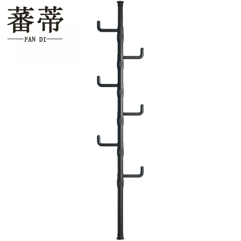 蕃蒂 挂衣杆6挂钩 根