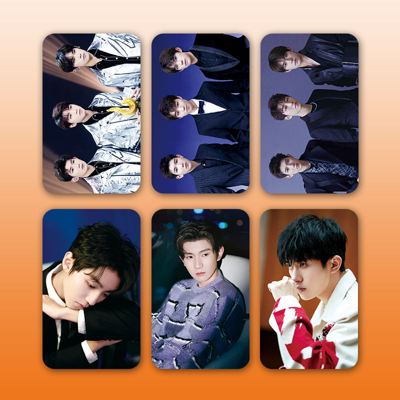 tfboys韩风小卡(1套6张) 无规格