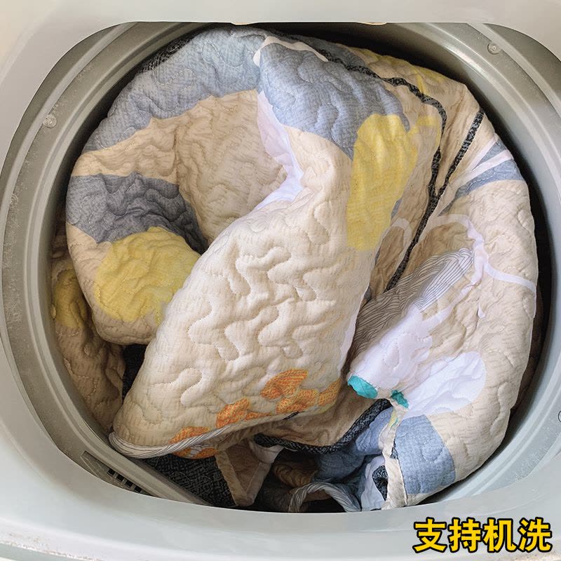 美帮汇北欧全棉布艺地垫卧室床边垫客厅地毯宝宝爬爬垫榻榻米垫子可机洗图片