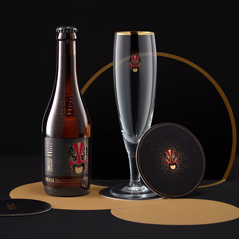 雪花(Snowbeer)啤酒 脸谱系列花脸 330ml*12整箱装