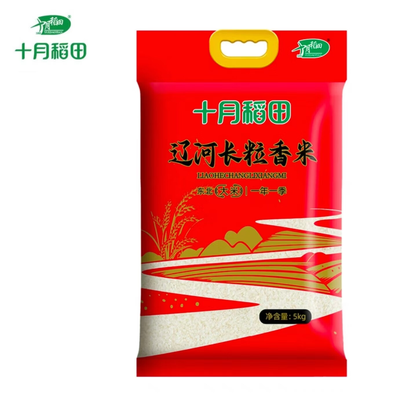 十月稻田(SHIYUEDAOTIAN) 辽河长粒香米 5kg*1袋高清大图