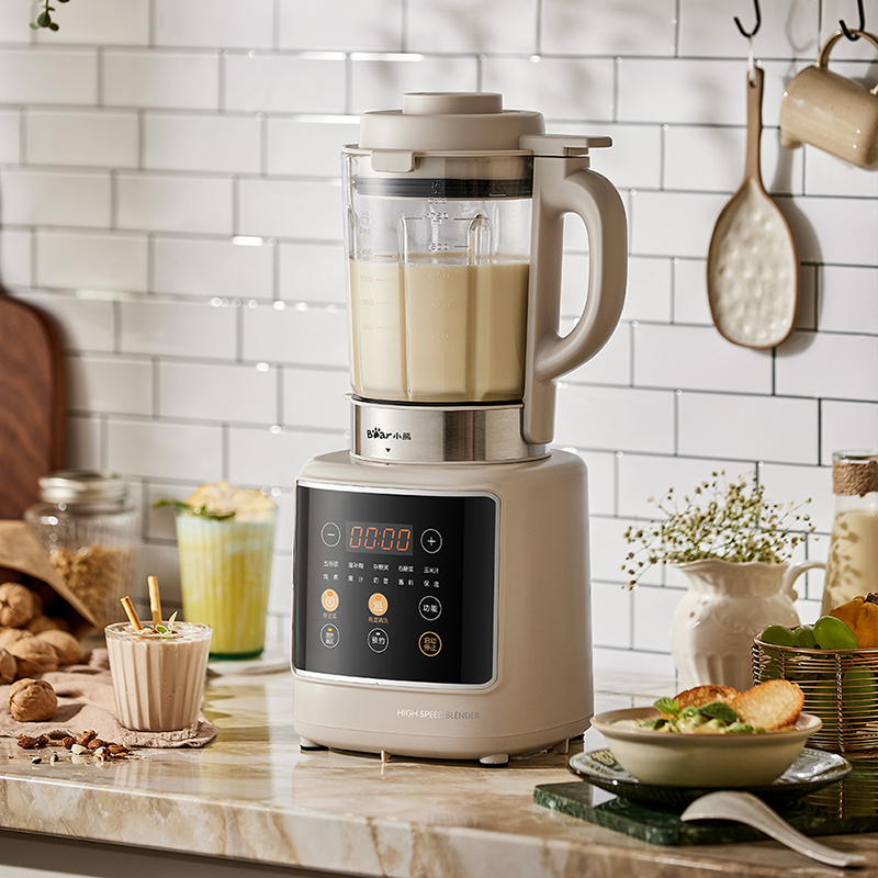 小熊bear破壁机家用多功能豆浆机破壁机pbjd10t1视频