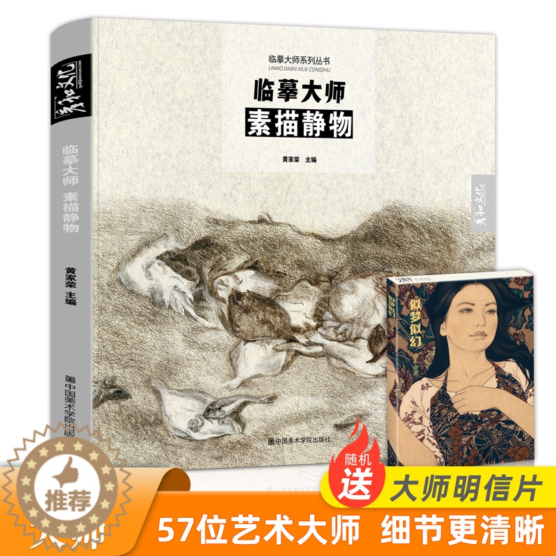 [醉染正版]临摹大师素描静物世界名画画册500年西方艺术史经典作品集艺术毕加索达芬奇绘画全集书籍高清临本手稿千年回望名作