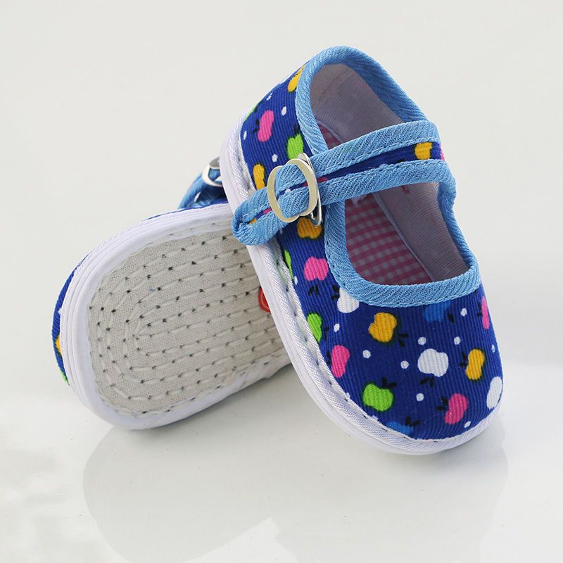 七色王国宝宝婴儿布鞋春手工千层底软底男女婴幼儿小布鞋学步鞋儿童1