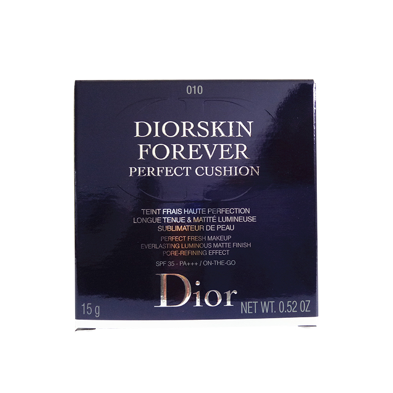 [国内专柜版] 迪奥(Dior)凝脂恒久气垫粉底15g 010