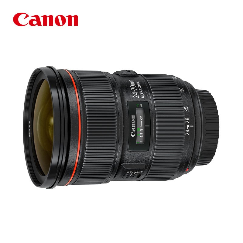 佳能(Canon)EF 24-70mm f/2.8L II USM 单反镜头 标准变焦镜头 大三元