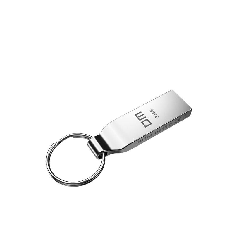 大迈(DM) 32GB USB2.0 U盘金属防水防震电脑u盘车载优盘 小风铃PD076系列