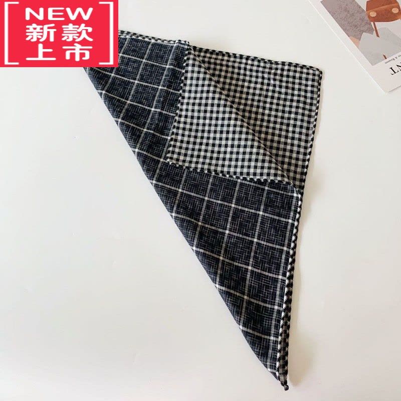 可莉允儿童围巾方巾韩版婴儿口水巾春秋三角巾围嘴宝宝保暖防风薄款毛巾图片