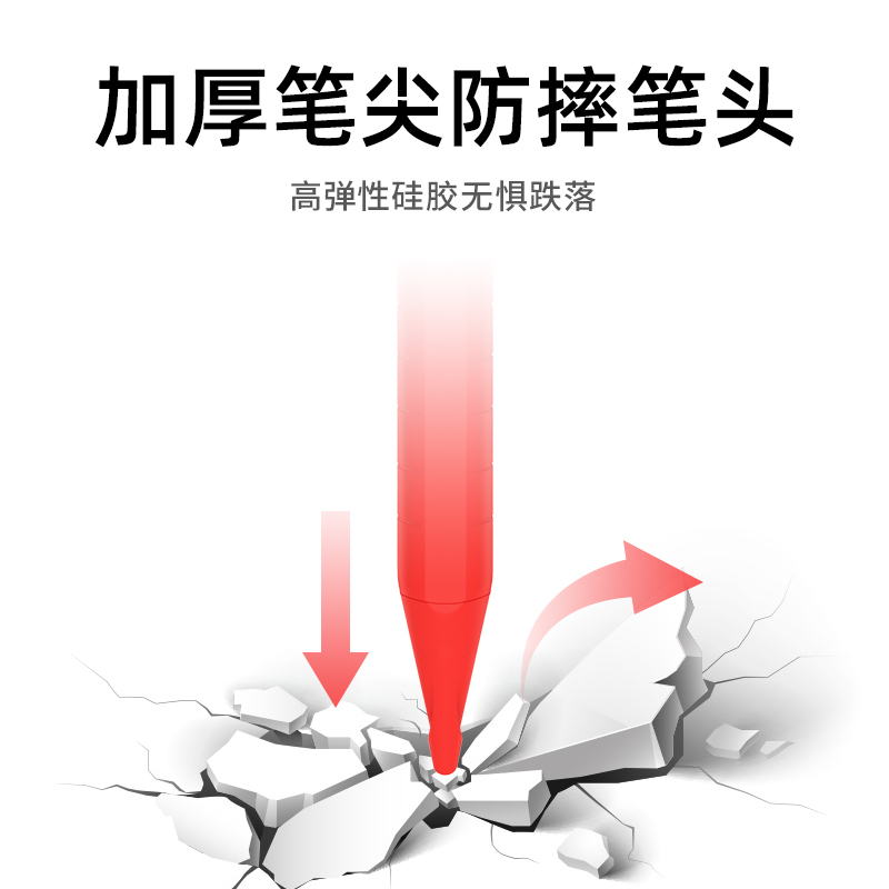 奢姿applepencil笔套二代ipadPencil保护套苹果笔1/2代硅胶帽ipadpro11触控笔配件手写笔杆一i