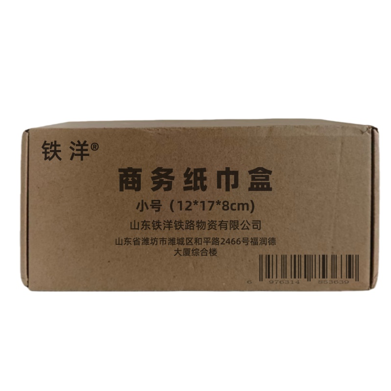铁洋 商务纸巾盒 小号(12*17*8cm) 个高清大图