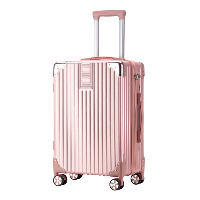 流行万向轮密码锁拉杆箱防撞包角旅行箱22寸视频