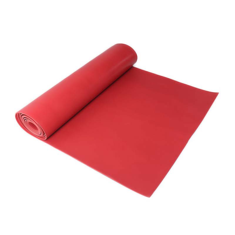 典虎 绝缘橡胶垫 红色10mm*1m*5m 卷高清大图